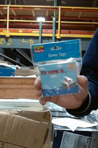 The Friendly Club Name Tags