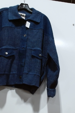 DO+BE Knit Button Down Jacket