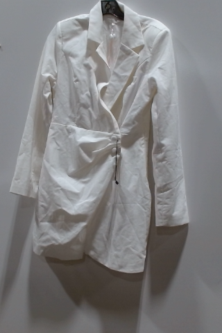 White Blazer Dress