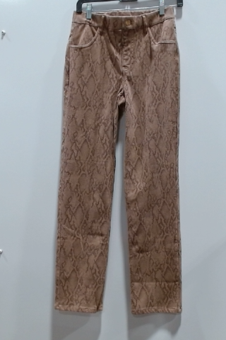 Wrangler Tan Snake Print Pants