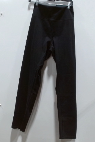 Black High-Waisted Activewear Joggers