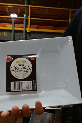 Crown Dinnerware Pearl Collection Plate