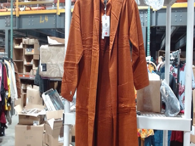 Richer Poorer Women's Cloud Weave Robe Coat In Orange Size ...