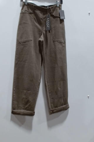 Lysse Women's Olive Cotton Blend Utility Pants