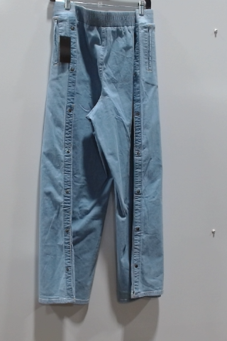 Rolla's Women's Jeans Side Button Straight Leg