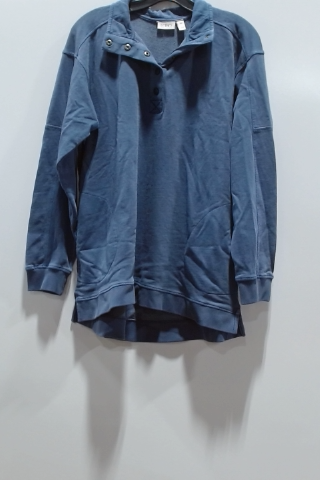 CAbi Cotton Blend Pullover Sweatshirt
