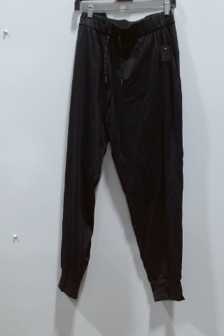 Tommy Hilfiger Black Satin Joggers