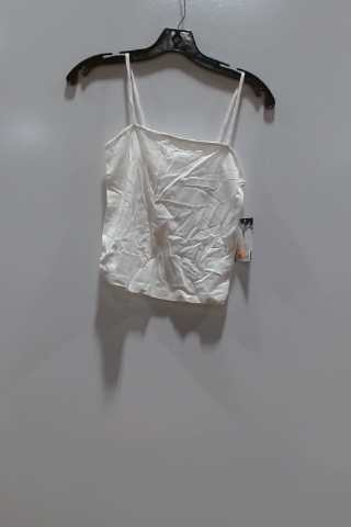 White Sleeveless Top