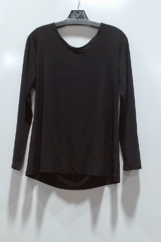 Elegant Black Long Sleeve Top