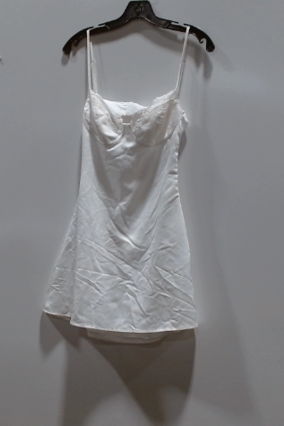 White Lace Trimmed Nightie