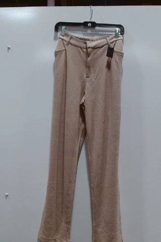 Beige Casual Pants