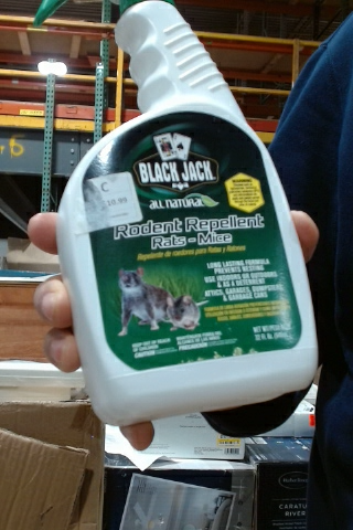Black Jack All Natural Rodent Repellent Rats Mice