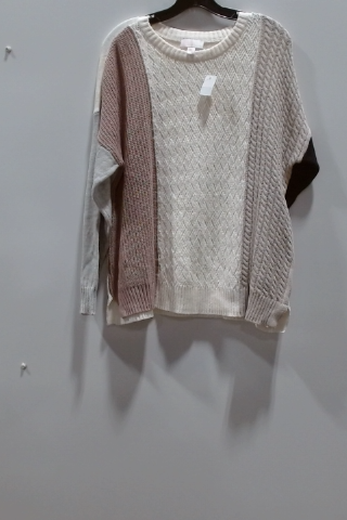 Charter Club Women's Color Block Cotton Sweater