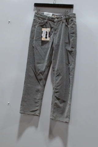 Pilcro and the Letterpress Gray Corduroy Pants