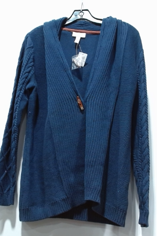 L.L.Bean Women's Cotton Shawl Collar Sweater