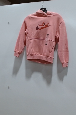 Nike Kids' Pullover Fleece Hoodie Pink