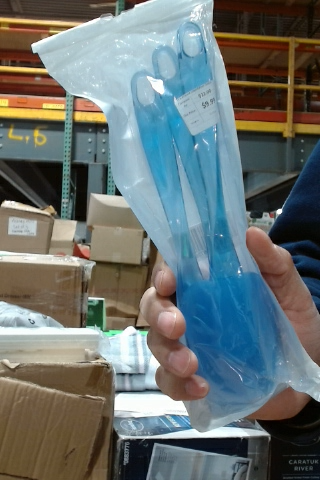 Blue Kitchen Utensils Set