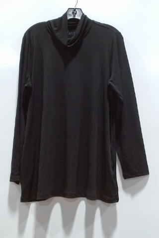 ZADRO Black Long Sleeve Turtleneck Shirt