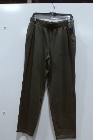 Colsie Olive Green Cotton Blend Pajama Pants