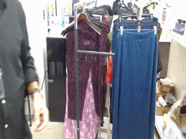 Long Blue Skirt