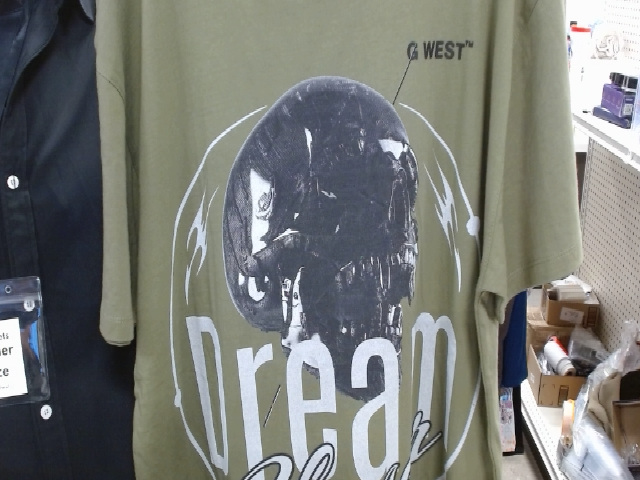 G. West Dream skull T-shirt