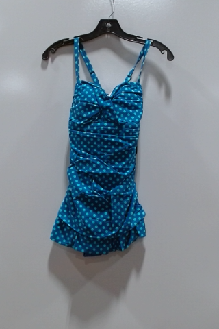 Miraclesuit Polka Dot One-Piece Swimsuit