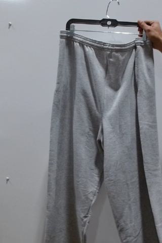 Gray Casual Pants