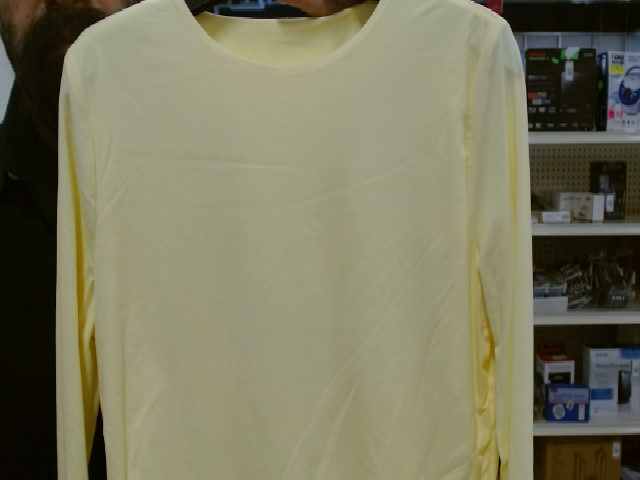 Yellow Long Sleeve Top
