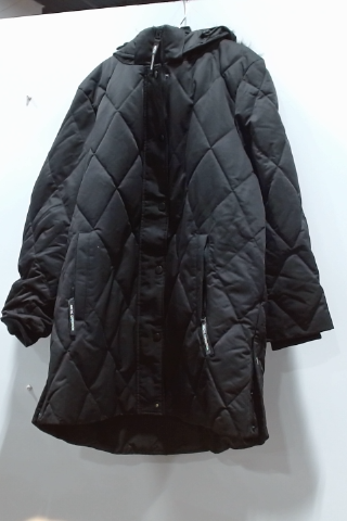 Jones New York Black Polyester Activewear Jacket