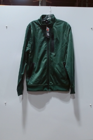 All In Motion Green Velvet Activewear Jacket