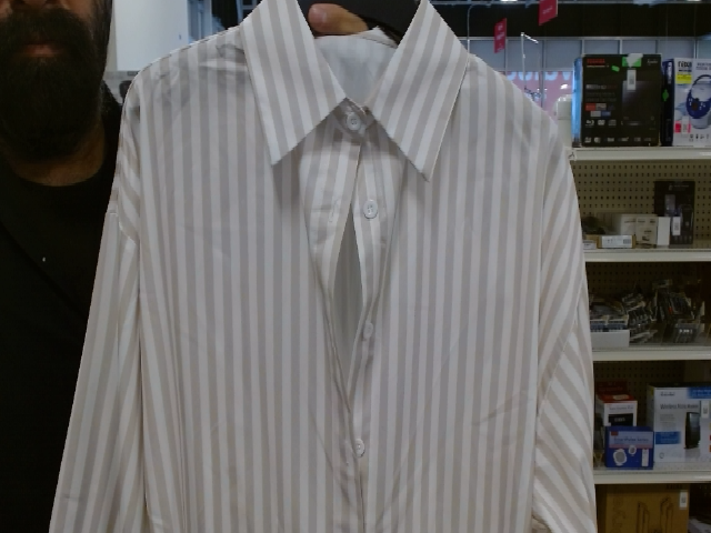 Striped Cotton Blouse