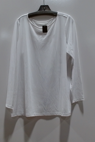 Women's White Long Sleeve Shirt