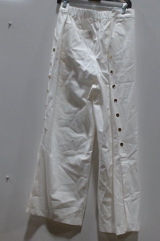MM6 Maison Margiela Women's Button-Detailed Cotton Pants