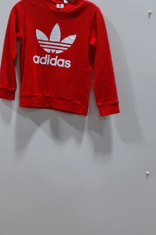Adidas Red Graphic Sweatshirt