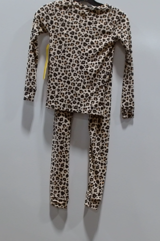 Cat & Jack XS Toddler Girls Leopard Print Pajama Set