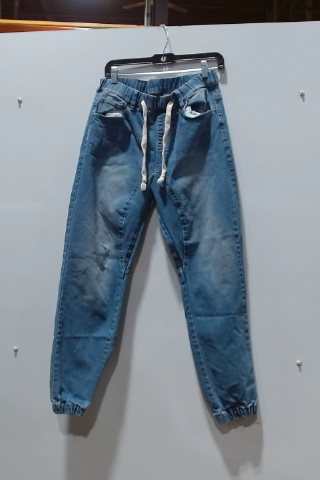 Blue Denim Jogger Jeans