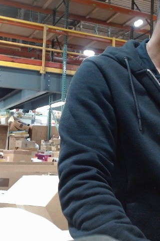 Black Full Zip Up Hoodie