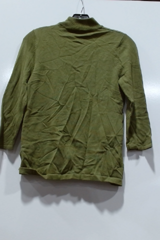 Green Cotton Sweater