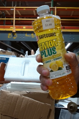 Safeguard Lemon Plus Multi-Purpose Cleaner 12 oz