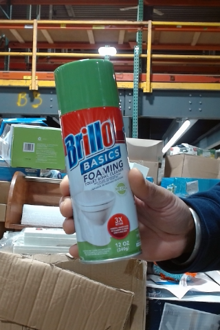 Brillo Basics Foaming Toilet Bowl Cleaner 12 oz