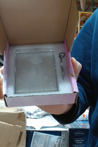 Square Glass Display