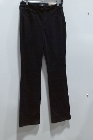 NYDJ Women's Bootcut Jeans Black Cotton Blend