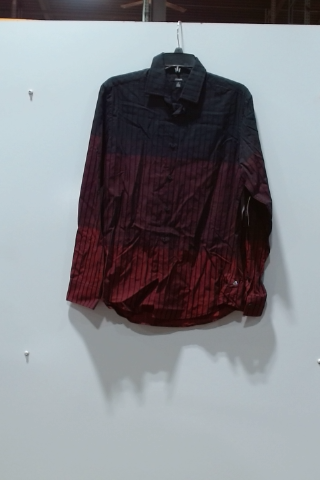 Alfani Red Cotton Shirt