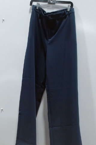 Wide Leg Blue Pants