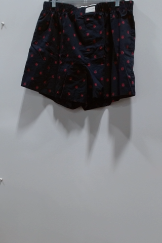 Tommy Hilfiger Men's Navy Anchor Print Cotton Boxers