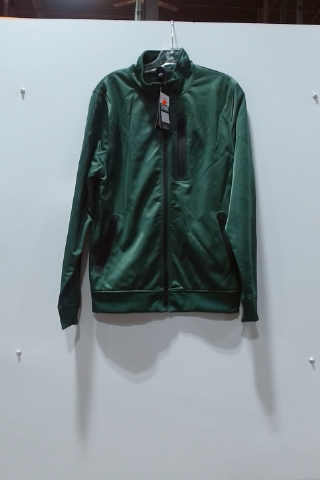 Green Velvet Activewear Jacket