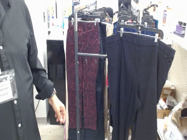 Red Patterned Pants