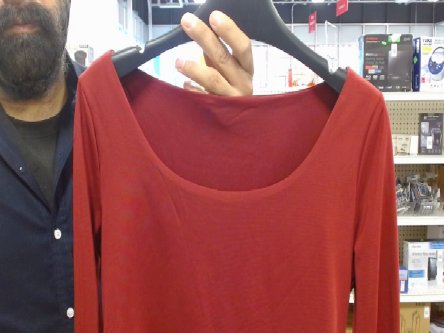 Elegant Red Top