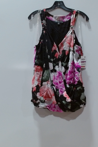RACHEL Rachel Roy Floral Sleeveless Blouse