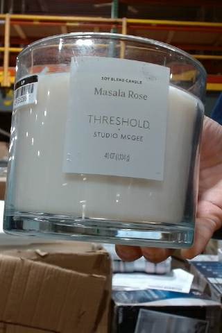 Threshold Studio McGee Masala Rose 40 oz Soy Blend Candle
